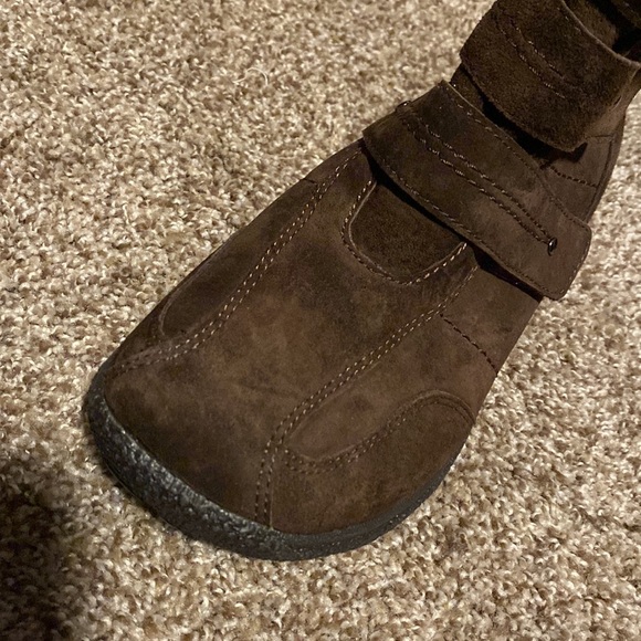 Propet brown leather Sherpa-lined shock-absorbing all-weather boots (7.5) EUC! - Picture 10 of 14